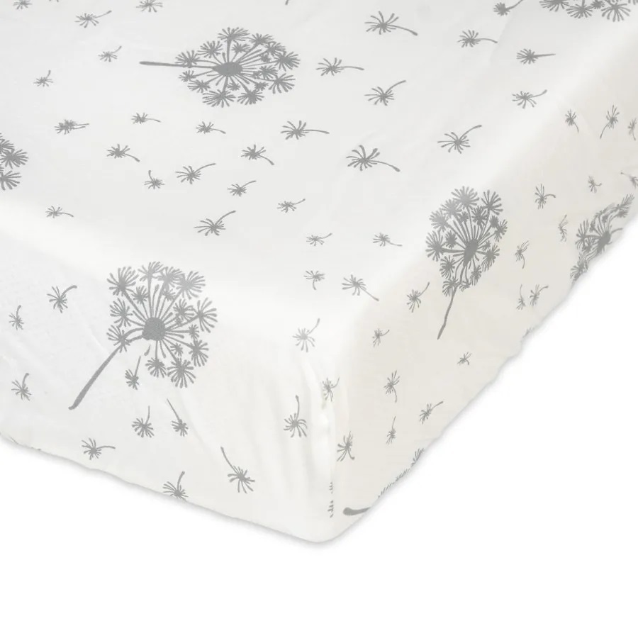 BabyMatex Prześcieradło z Gumką Dmuchawce 120x60